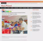 Iwan Hari Susilo Apresiasi Prestasi Peserta Festival Vokasi Satu Hati Regional Kalbar