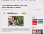 Honda CARE Hadir di Kalbar, Solusi Servis Motor Tanpa Harus ke Bengkel