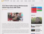 Astra Motor Kalbar Dukung UKK Berstandar Industri bagi Siswa SMK TBSM