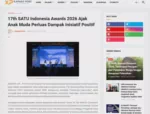17th SATU Indonesia Awards 2026 Ajak Anak Muda Perluas Dampak Inisiatif Positif