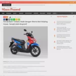 Honda BeAT Terbaru Hadir dengan Warna dan Striping Anyar, Tampil Lebih Ekspresif