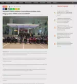 Sensasi Riding Malam Astra Motor Kalbar dan Paguyuban HWBC di Event IWAPI