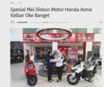 Spesial Mei Diskon Motor Honda Asmo Kalbar Oke Banget