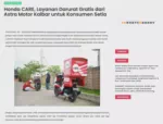 Honda CARE, Layanan Darurat Gratis dari Astra Motor Kalbar untuk Konsumen Setia