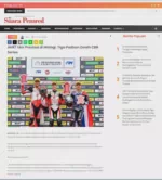 AHRT Ukir Prestasi di Motegi, Tiga Podium Diraih CBR Series