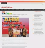 Karya Inovatif dan Kreatif Finalis AHM Best Student Bermanfaatkan bagi Masyarakat
