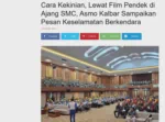Cara Kekinian, Lewat Film Pendek di Ajang SMC, Asmo Kalbar Sampaikan Pesan Keselamatan Berkendara