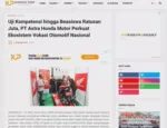 Uji Kompetensi hingga Beasiswa Ratusan Juta, PT Astra Honda Motor Perkuat Ekosistem Vokasi Otomotif Nasional