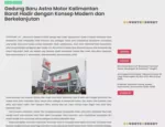 Gedung Baru Astra Motor Kalimantan Barat Hadir dengan Konsep Modern dan Berkelanjutan