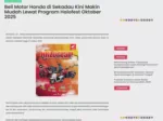 Beli Motor Honda di Sekadau Kini Makin Mudah Lewat Program Halofest Oktober 2025