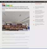 Gencarkan Safety Riding Education Sejak Dini, Astra Motor Kalbar Ajak Siswa SMPN 4 Pontianak Sadar Cari Aman