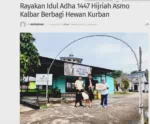 Rayakan Idul Adha 1447 Hijriah Asmo Kalbar Berbagi Hewan Kurban