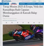Tutup Musim 2025 di Eropa, Veda dan Ramadhipa Raih Capaian Membanggakan di Kancah Balap Dunia