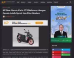 All New Honda Vario 125 Meluncur dengan Desain Lebih Sporti dan Fitur Modern