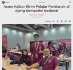 Asmo Kalbar Kirim Pelajar Pontianak di Ajang Kompetisi Nasional