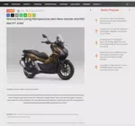 Warna Baru yang Mempesona untuk New Honda ADV160 dari PT AHM