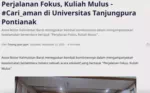Perjalanan Fokus, Kuliah Mulus - #Cari_aman di Universitas Tanjungpura Pontianak