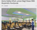 Asmo Kalbar #Cari_aman Bagi Siswa SMA Mujahidin Pontianak