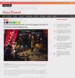 Nuansa Romantis Warnai Touring Pengguna Scoopy di Kawasan Pantai Singkawang Photo of Nuansa Romantis Warnai Touring Pengguna Scoopy di Kawasan Pantai Singkawang