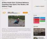 All New Honda Vario 125 Resmi Meluncur, Perpaduan Gaya Sporti, Fitur Modern, dan Efisiensi Tinggi