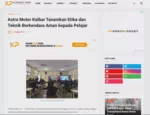 Astra Motor Kalbar Tanamkan Etika dan Teknik Berkendara Aman kepada Pelajar
