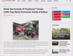 Motor Bermasalah di Perjalanan? Honda CARE Siap Bantu Konsumen Honda di Kalbar