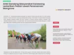 AHM Gandeng Masyarakat Karawang Lestarikan Pesisir Lewat Penanaman Mangrove