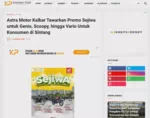 Astra Motor Kalbar Tawarkan Promo Sejiwa untuk Genio, Scoopy, hingga Vario Untuk Konsumen di Sintang