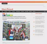 Melesat Raih Podium Perdana di Moto3 Junior Barcelona, Ramadhipa Tunjukkan Kemampuan Impresif