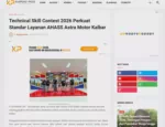 Technical Skill Contest 2026 Perkuat Standar Layanan AHASS Astra Motor Kalbar
