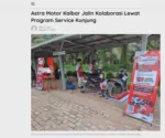 Astra Motor Kalbar Jalin Kolaborasi Lewat Program Service Kunjung