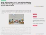 AHM Best Student 2025 Jadi Wadah Pelajar Kalbar Kembangkan Ide Kreatif dan Solutif untuk Masyarakat