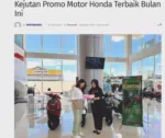 Kejutan Promo Motor Honda Terbaik Bulan Ini