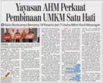 Yayasan AHM Perkuat Pembinaan UMKM Satu Hati, Gelar Bootcamps Bersama 14 Peserta dari 7 Usaha Mikro Kecil Menengah