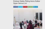Edukasi Safety Riding Asmo Kalbar Sasar Semua Lini