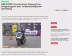 GIIAS 2025, Honda Bawa Pulang Dua Penghargaan dan Torehan Penjualan Gemilang