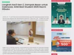Langkah Kecil Gen Z, Dampak Besar untuk Indonesia: AHM Best Student 2025 Resmi Dibuka