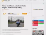 Masuk Awal Tahun, Astra Motor Kalbar Bagikan Panduan Safety Riding