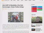 Aksi AHRT di Mandalika: Irfan Raih Kemenangan, Herjun Podium Ketiga