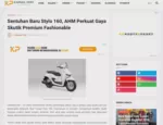 Sentuhan Baru Stylo 160, AHM Perkuat Gaya Skutik Premium Fashionable