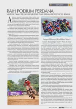 RAIH PODIUM PERDANA VALROSI DAN CRF250 RR MELESAT DI KEJURNAS MOTOCROSS BEKASI