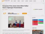 Kampanye #Cari_Aman Astra Motor Kalbar Sasar Lingkungan Pemerintahan