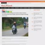 Instruktur Safety Riding Astra Motor Kalbar Berikan Tips Berkendara Boncengan, Nyaman dengan Strategi Cari Aman
