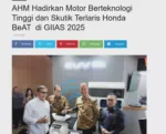 AHM Hadirkan Motor Berteknologi Tinggi dan Skutik Terlaris Honda BeAT  di GIIAS 2025