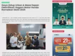 Gaya Hidup Urban &amp; Masa Depan Elektrifikasi: Ragam Motor Honda Ramaikan GIIAS 2025