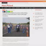 AHM Kalibrasi Kompetensi Instruktur Safety Riding Terbaik se-Indonesia Lewat 17 Tahun Cetak Agen Perubahan