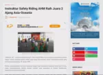 Instruktur Safety Riding AHM Raih Juara 2 Ajang Asia-Oceania
