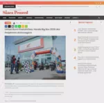 Lintasi Bumi Khatulistiwa, Honda Big Bos 2026 Ukir Perjalanan Antarnegara