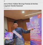 Astra Motor Kalbar Borong Prestasi di Kontes Layanan Honda Nasional