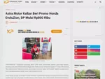 Astra Motor Kalbar Beri Promo Honda EvoluZion, DP Mulai Rp800 Ribu
